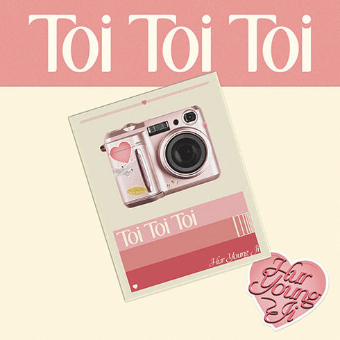 HUR YOUNG JI 1ST SINGLE ALBUM - TOI TOI TOI